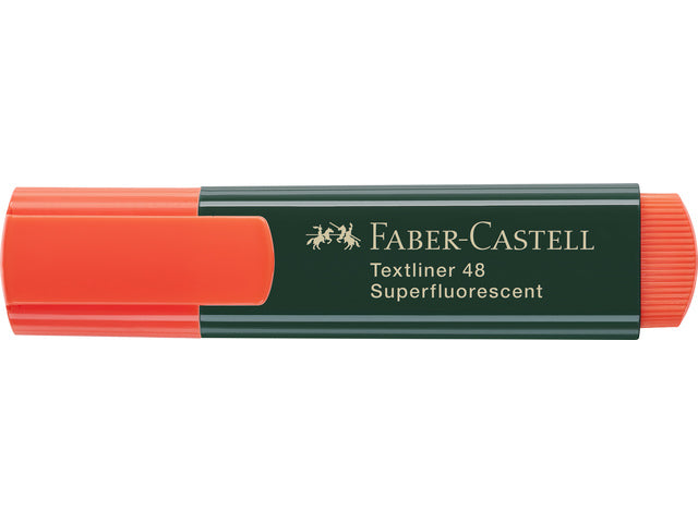 tekstmarker Faber-Castell 48 neon oranje