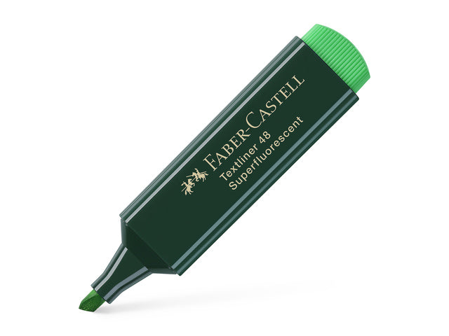 tekstmarker Faber-Castell 48 neon groen