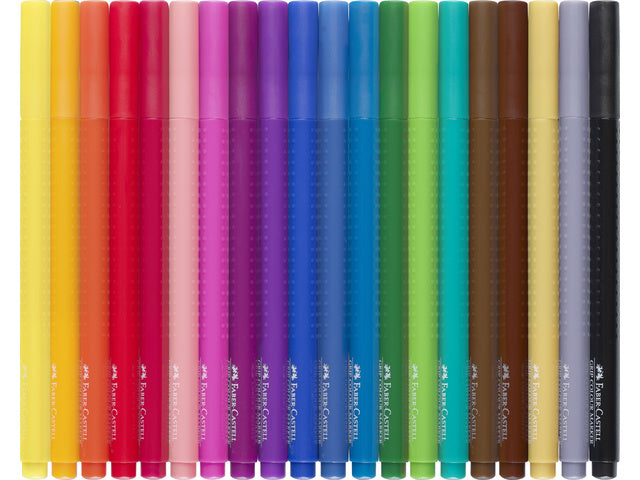 Stifte Faber-Castell GRIP Color Etui 20 Stück