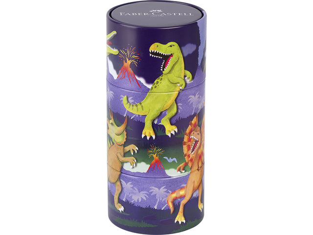 Viltstift Faber-Castell Connector Dino 20 stuks in draaiblik