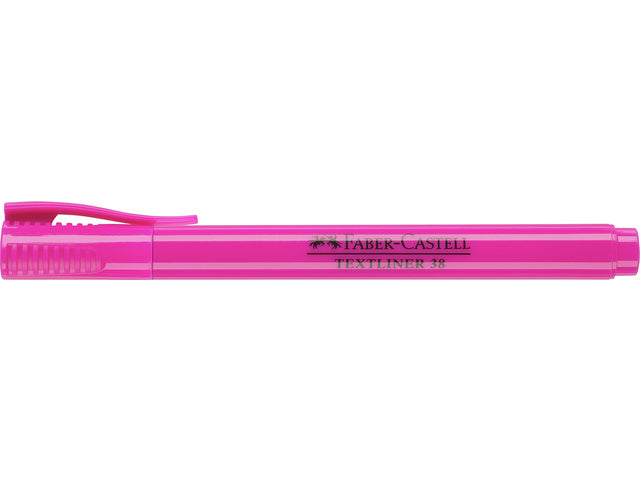 tekstmarker Faber-Castell 38 roze