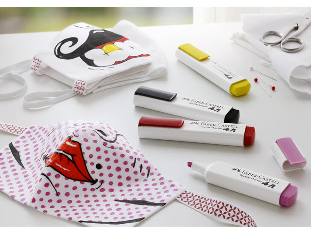 Textilmarker Faber-Castell 5 Stück