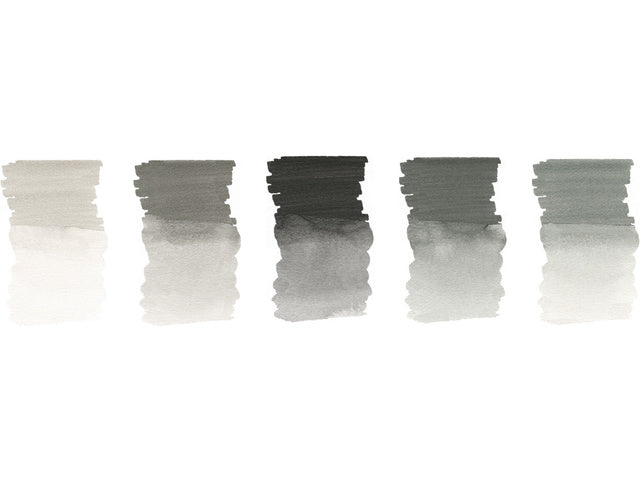 Aquarelmarker Faber-Castell Albrecht Dürer, doos á 5 stuks Grijstinten