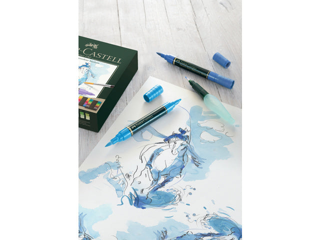 Aquarelmarker Faber-Castell Albrecht Dürer 120 ultramarijn