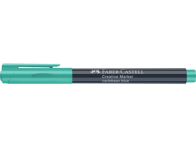 Creatief marker Faber-Castell 156 Caribisch Blauw