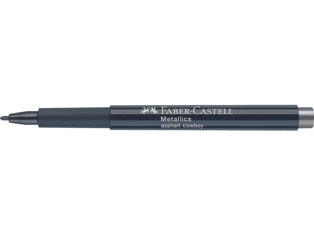Marker Faber-Castell Metallic Asfalt Cowboy