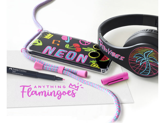 Marker Faber-Castell Neon Alles flamingo's