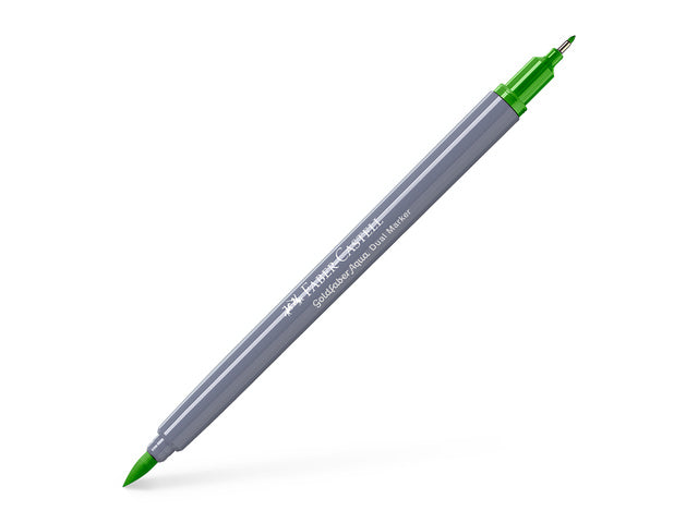 Duo aquarelmarker Faber-Castell Goldfaber 112 loofgroen
