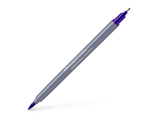 Duo aquarelmarker Faber-Castell Goldfaber 249 paars