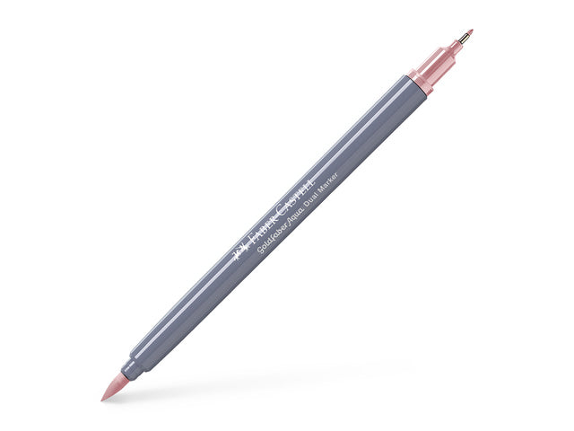 Duo aquarelmarker Faber-Castell Goldfaber 114 bleek roze
