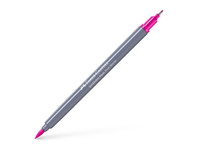 Duo aquarelmarker Faber-Castell Goldfaber 128 paars