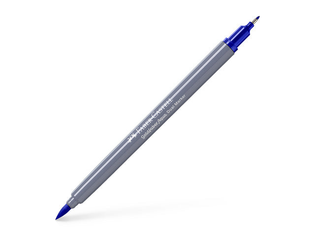 Duo aquarelmarker Faber-Castell Goldfaber 137 blauwviolet