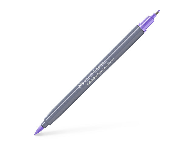 Duo aquarelmarker Faber-Castell Goldfaber 139 licht paars