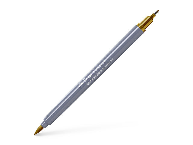 Duo aquarelmarker Faber-Castell Goldfaber 269 oker groen