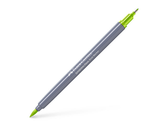 Duo aquarelmarker Faber-Castell Goldfaber 171 licht groen