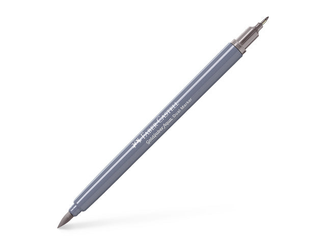 Duo aquarelmarker Faber-Castell Goldfaber 272 warmgrijs III