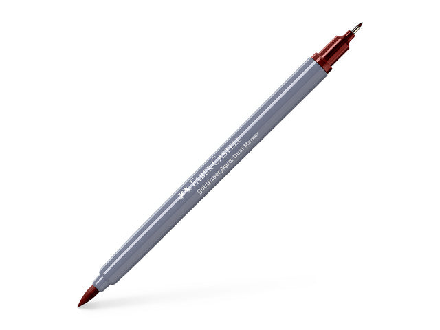 Duo aquarelmarker Faber-Castell Goldfaber 190 Venitiaans rood