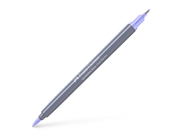 Duo aquarelmarker Faber-Castell Goldfaber 196 licht lavendel