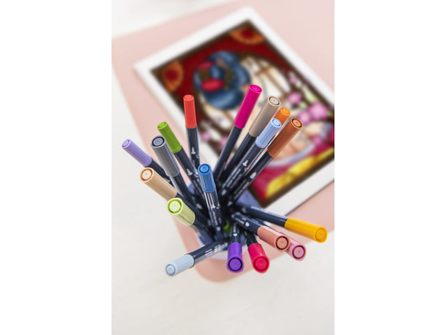 Sketchmarker Faber-Castell Goldfaber etui 24 stuks op alcoholbasis