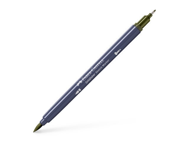 Sketchmarker Faber-Castell Goldfaber 173 olive green yellowish op alcoholbasis