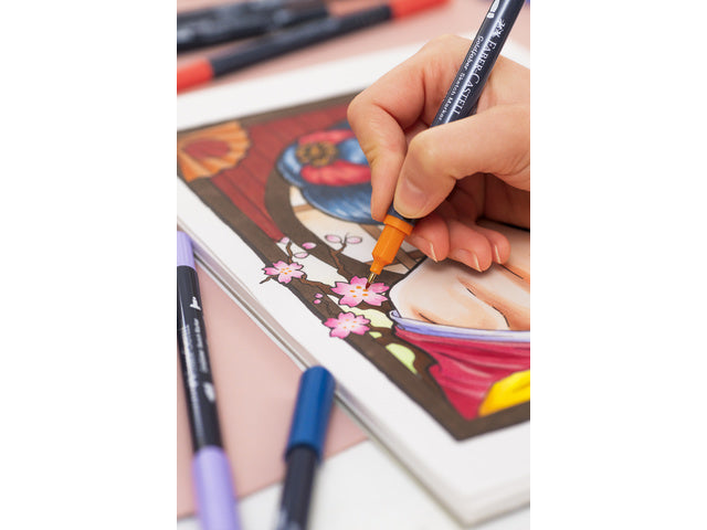 Sketchmarker Faber-Castell Goldfaber 186 terracotta op alcoholbasis