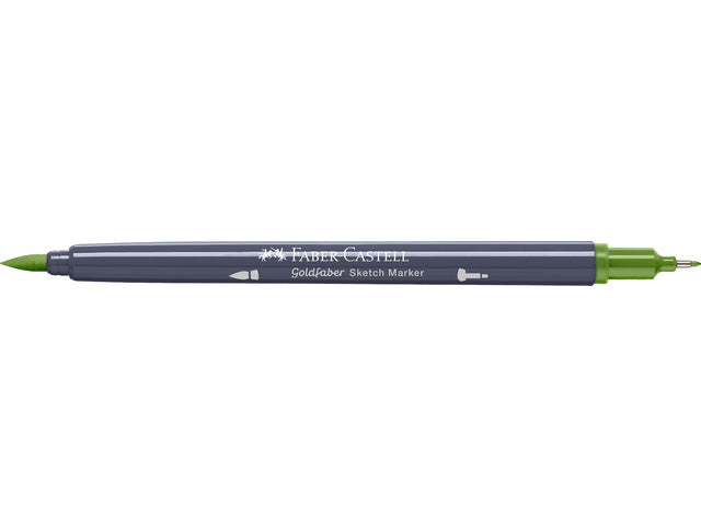 Sketchmarker Faber-Castell Goldfaber 168 earth green yellowish op alcoholbasis