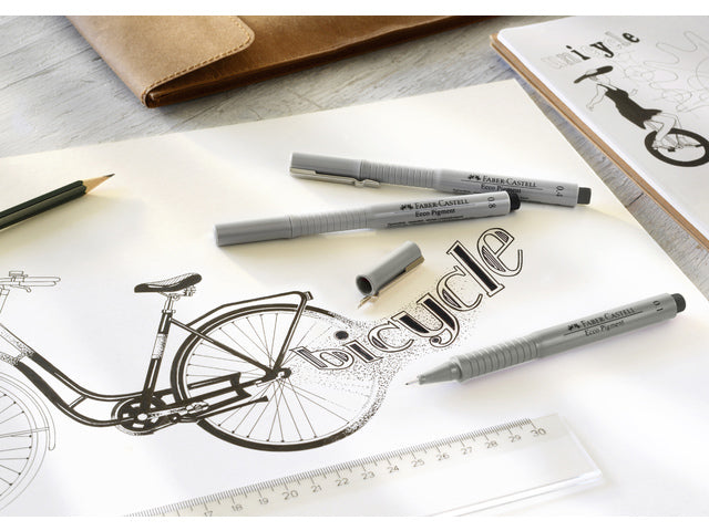 tekenpen Faber-Castell Ecco Pigment 0,05 mm zwart