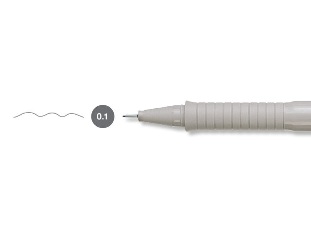 Tintenstift Faber-Castell Ecco Pigment 0,1 mm schwarz