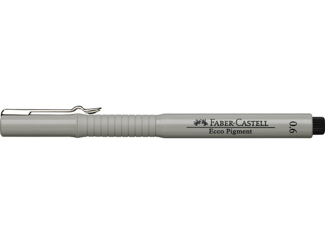 tekenpen Faber-Castell Ecco Pigment 0,6 mm zwart