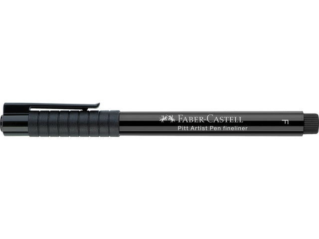 Tekenstift Faber-Castell Pitt Artist Pen F schwarz