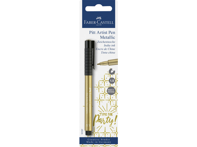 Tekenstift Faber-Castell Pitt Artist Pen 250 Goud