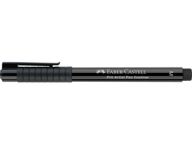 Tekenstift Faber-Castell Pitt Artist Pen M schwarz
