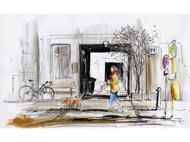 Tekenstift Faber-Castell Pitt Artist Pen M schwarz