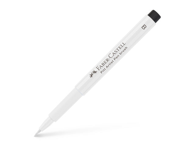 Tekenstift Faber-Castell Pitt Artist Pen B 101 weiß