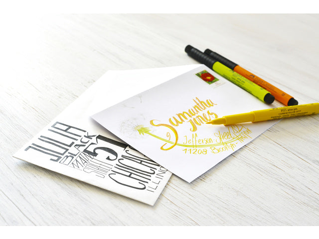 Tekenstift Faber-Castell Pitt Artist Pen Brush 107 Cadmiumgel