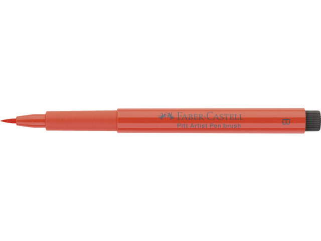 Tekenstift Faber-Castell Pitt Artist Pen Brush 118 scharlakenrood
