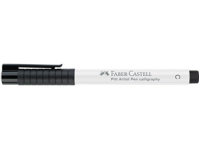 Kalligrafiepen Faber-Castell Pitt C 101 wit