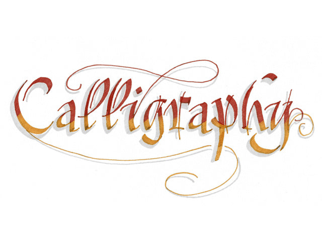 Tekenstift Faber-Castell Pitt Artist Pen kalligrafieset van 4st