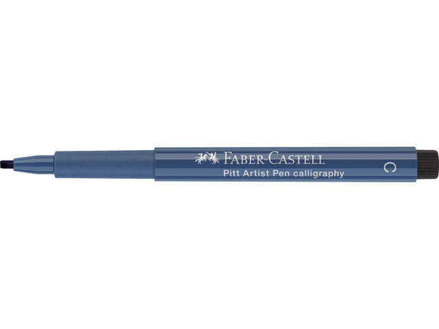 Kalligrafiepen Faber-Castell Pitt C 247 indanthreen blauw