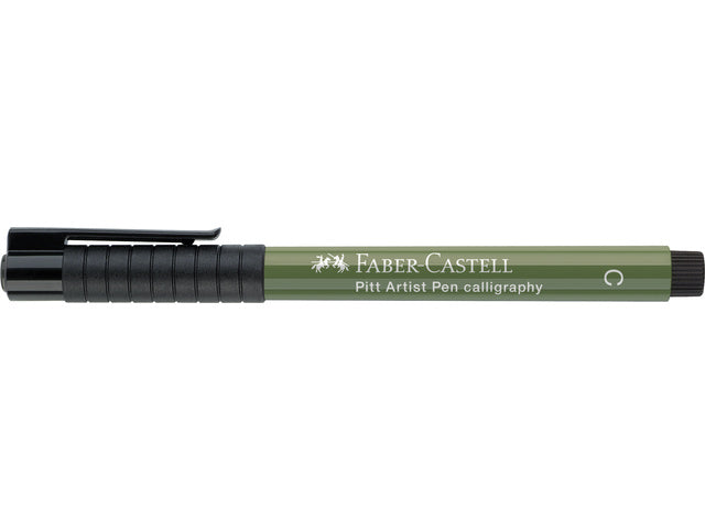 Kalligrafiepen Faber-Castell Pitt C 174 chroomgroen ondoorzichtig