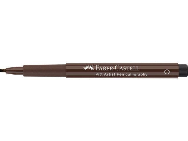 Kalligrafiepen Faber-Castell Pitt C 175 donker sepia