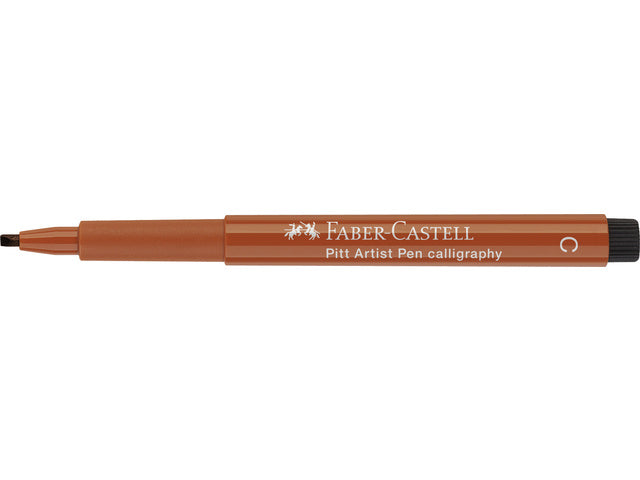 Kalligrafiepen Faber-Castell Pitt C 188 bloedrood