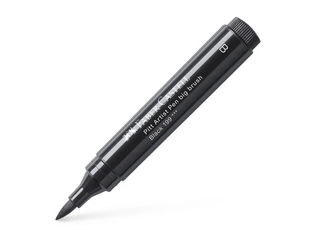 Tekenstift Faber-Castell Pitt Artist Pen Big Brush 199 schwarz