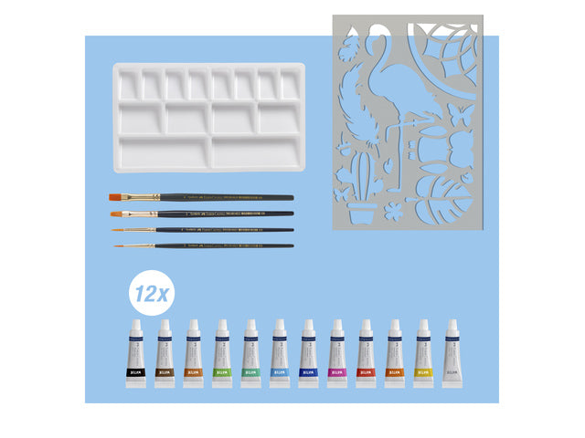 Waterverfset Faber-Castell 18-delig