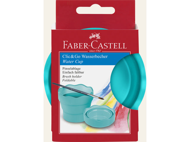 Waterbeker Faber-Castell Clic & Go turquoise