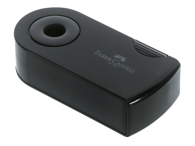 puntenslijper Faber-Castell "Sleeve" zwart 2-gaats