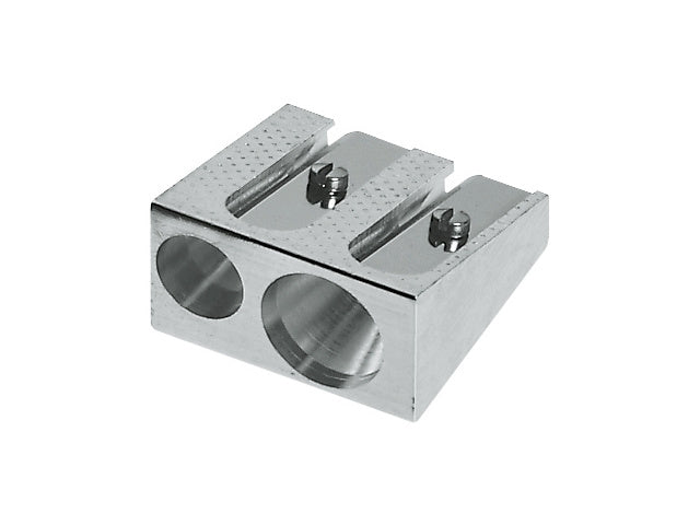 puntenslijper Faber-Castell metaal dubbel