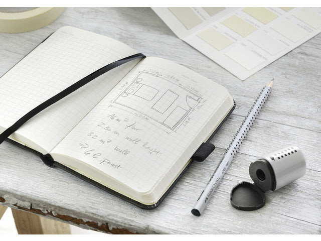 puntenslijper Faber-Castell GRIP 2001 mini zilver