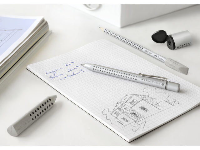puntenslijper Faber-Castell GRIP 2001 mini zilver