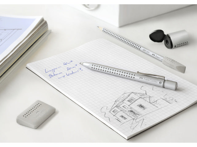 puntenslijper Faber-Castell GRIP 2001 mini zilver